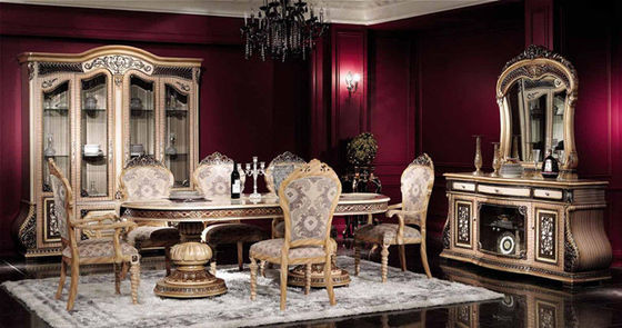 Table de salle à manger royale 6 Seater de chêne