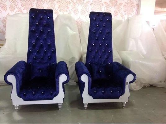 dos élevé Sofa Wedding Beauty Salon Furniture du Roi Royal Throne Chair de 80*75*182cm