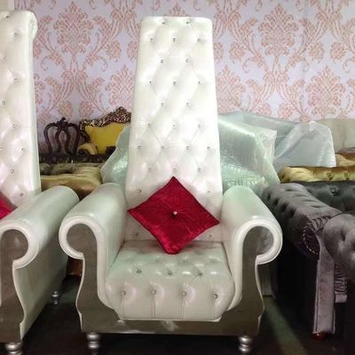 dos élevé Sofa Wedding Beauty Salon Furniture du Roi Royal Throne Chair de 80*75*182cm