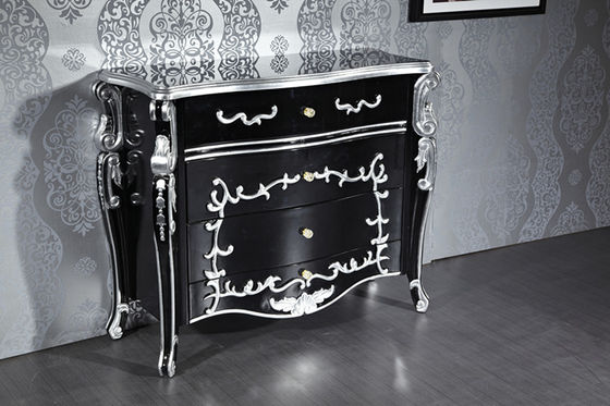 Casiers traditionnels peints décoratifs d'antiquité en bois de Cabinets du salon TV 1200mm
