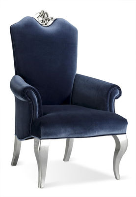 Hall Commercial Antique Hotel Furniture découpant la chaise baroque italienne 73*70*108cm
