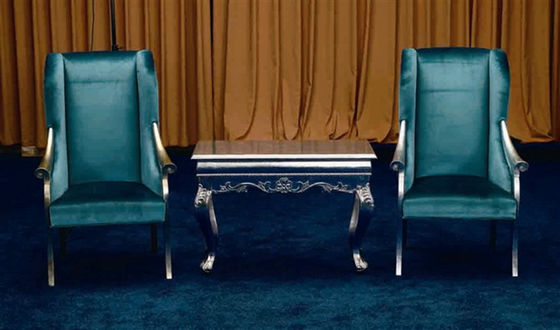 Hall Commercial Antique Hotel Furniture découpant la chaise baroque italienne 73*70*108cm