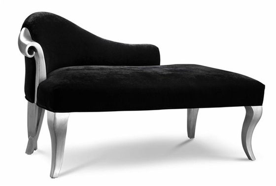 Le style italien Chaise Lounge Solid Wood Hand de luxe a découpé le cabriolet 1865*820*840mm