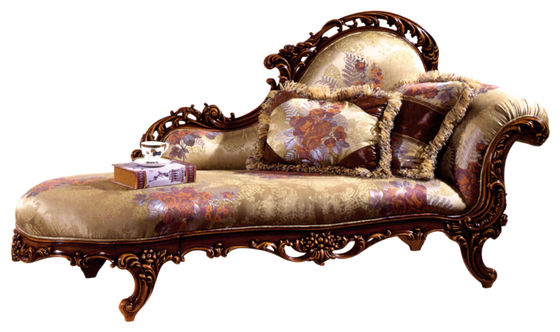 Chaise de basculage moderne de Relex de style de salon européen en bois vert de chaise longue