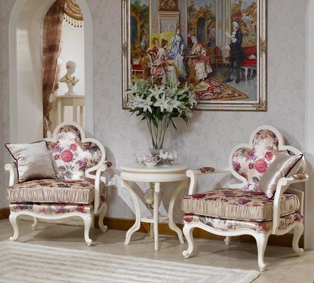 Fauteuil de toile de velours de loisirs de Champagne Modern Living Room Chair de Chenille d'ODM