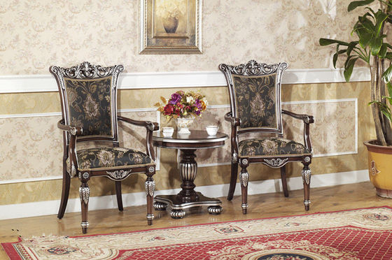 Fauteuil classique moderne Sofa Chair Hotel Cafe Home simple de loisirs de tissu dinant le salon