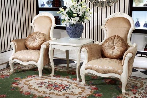 Fauteuil classique moderne Sofa Chair Hotel Cafe Home simple de loisirs de tissu dinant le salon