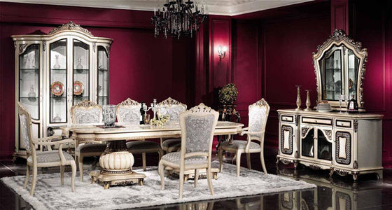Table de salle à manger royale 6 Seater de chêne