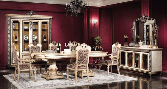 Table de salle à manger royale 6 Seater de chêne