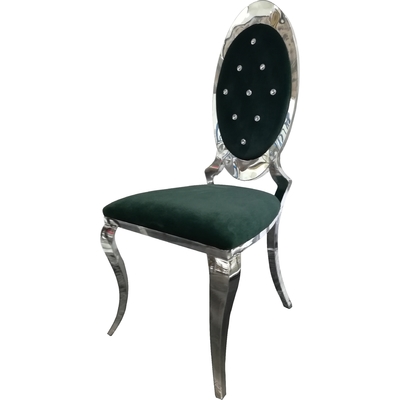 Velours de cadre d'acier inoxydable de la charge 350KG épousant des chaises