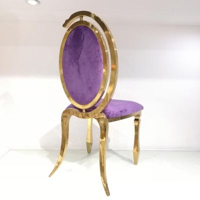 Modern High End Stainless Steel Leg Wedding Event Chairs